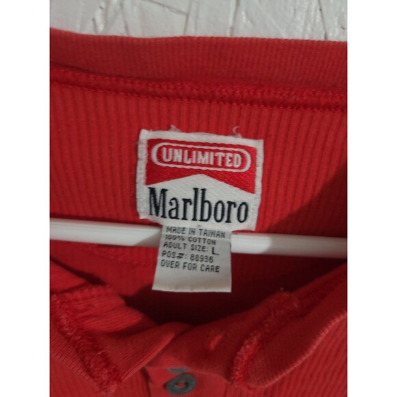 Marlboro long sleeve shirt size large (AB37) - Picture 4 of 7